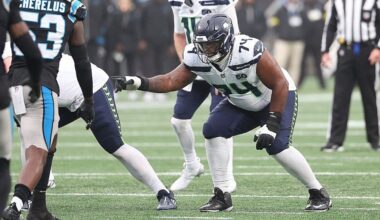 Seahawks Notebook: Tackle injuries, Derick Hall back