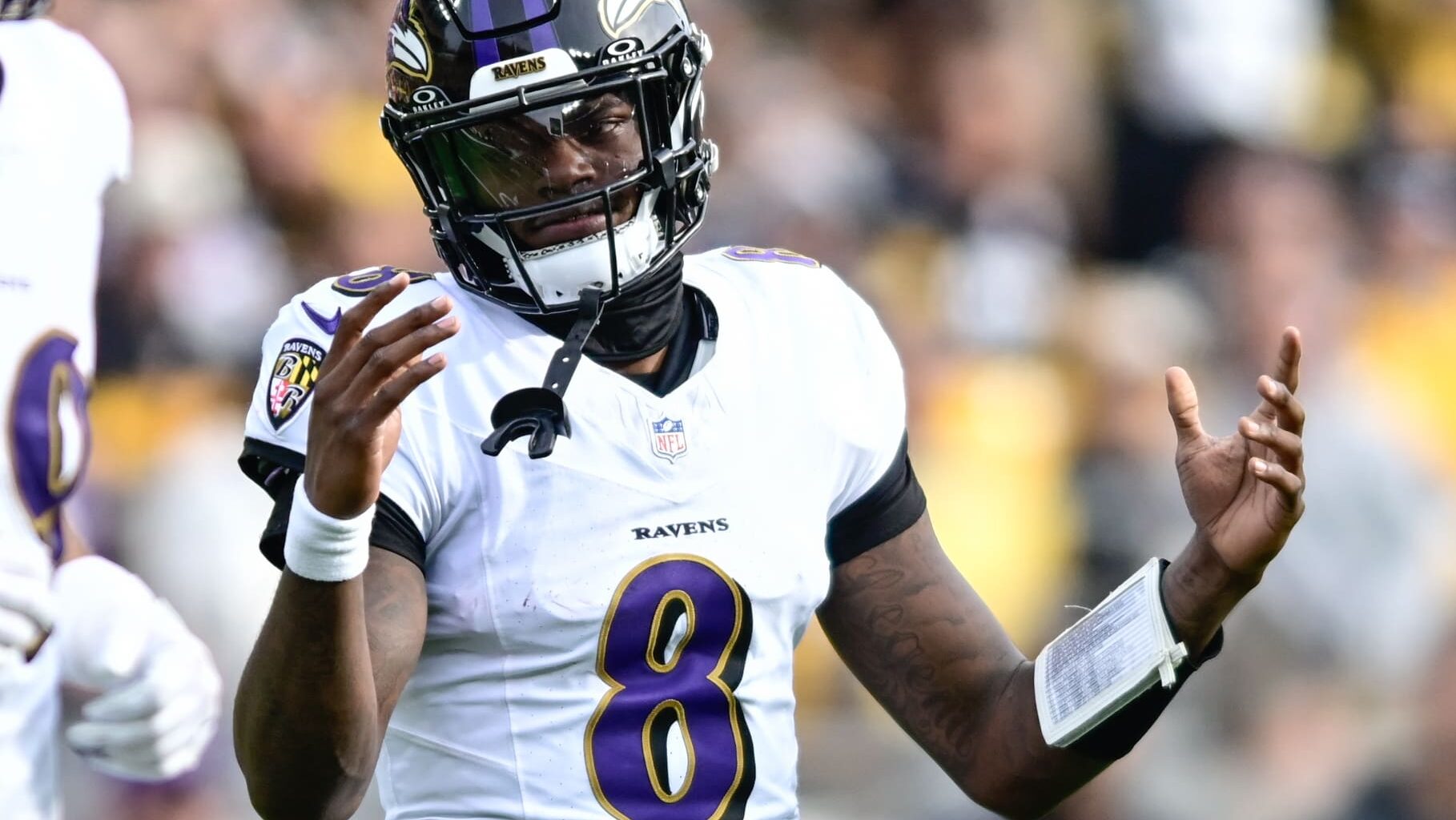 Ravens QB Lamar Jackson Gearing Up to Play Sunday