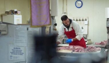 Detroit Lions in-game host balances family butcher shop, sports career