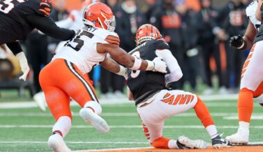 What Bengals quarterback Joe Burrow said about Myles Garrett after he broke the NFL’s single-season sack record