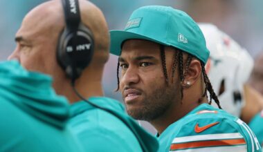Tua Tagovailoa open to fresh start after Dolphins benched QB for Quinn Ewers