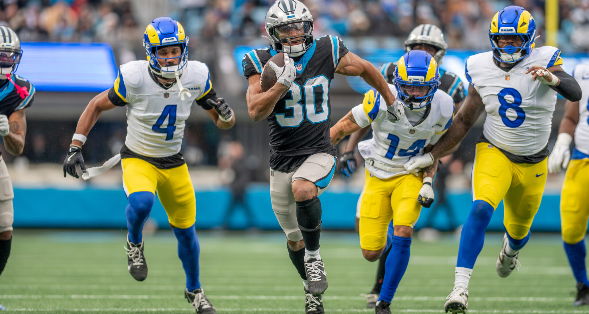 Ground attack crucial to Carolina in the Wild Card round