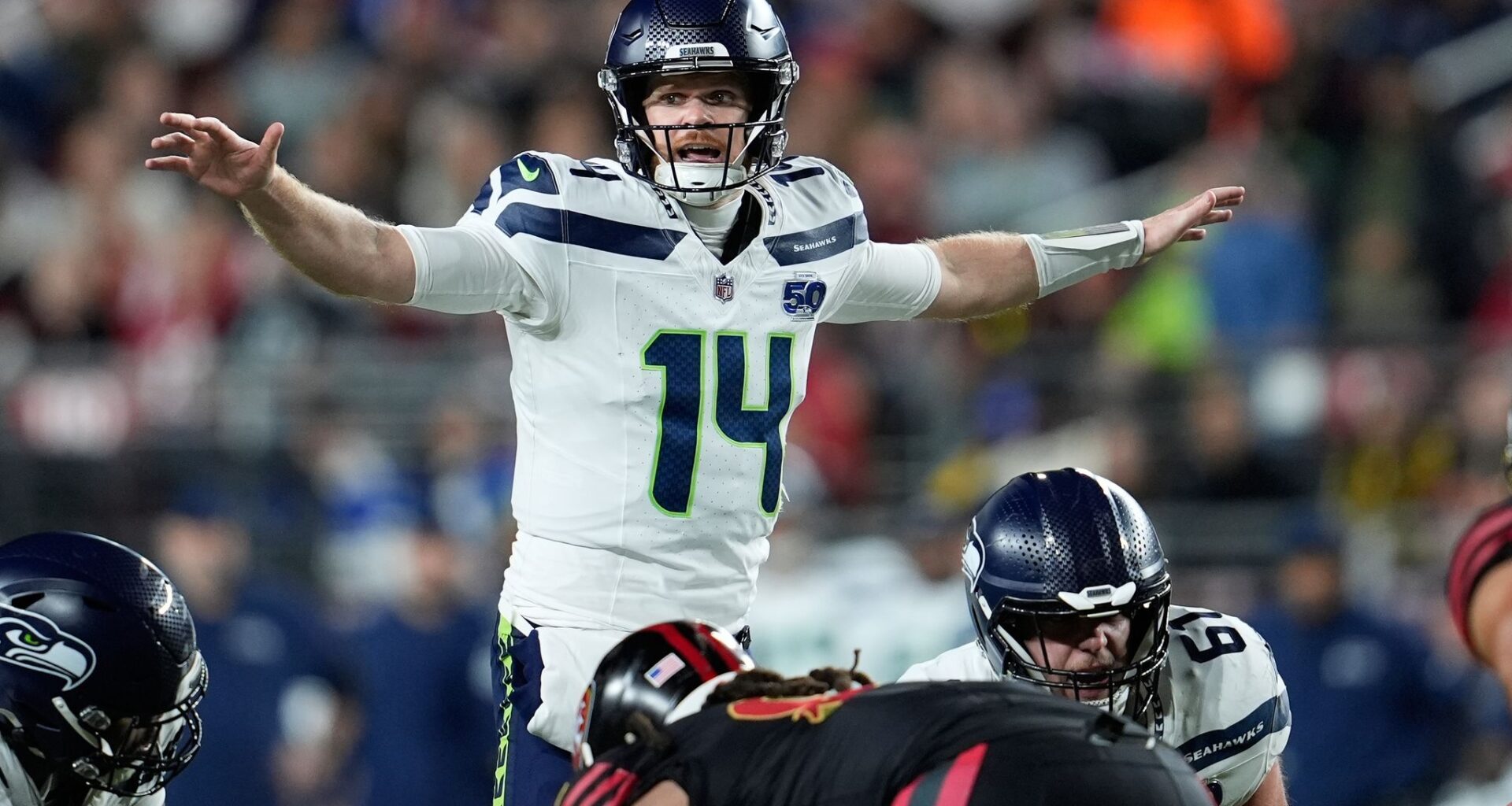 Seahawks clinch NFC West title, top seed. Bears and Eagles also in Super Bowl chase