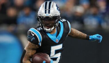 Panthers' Dowdle: Drop in carries to affect free agency call