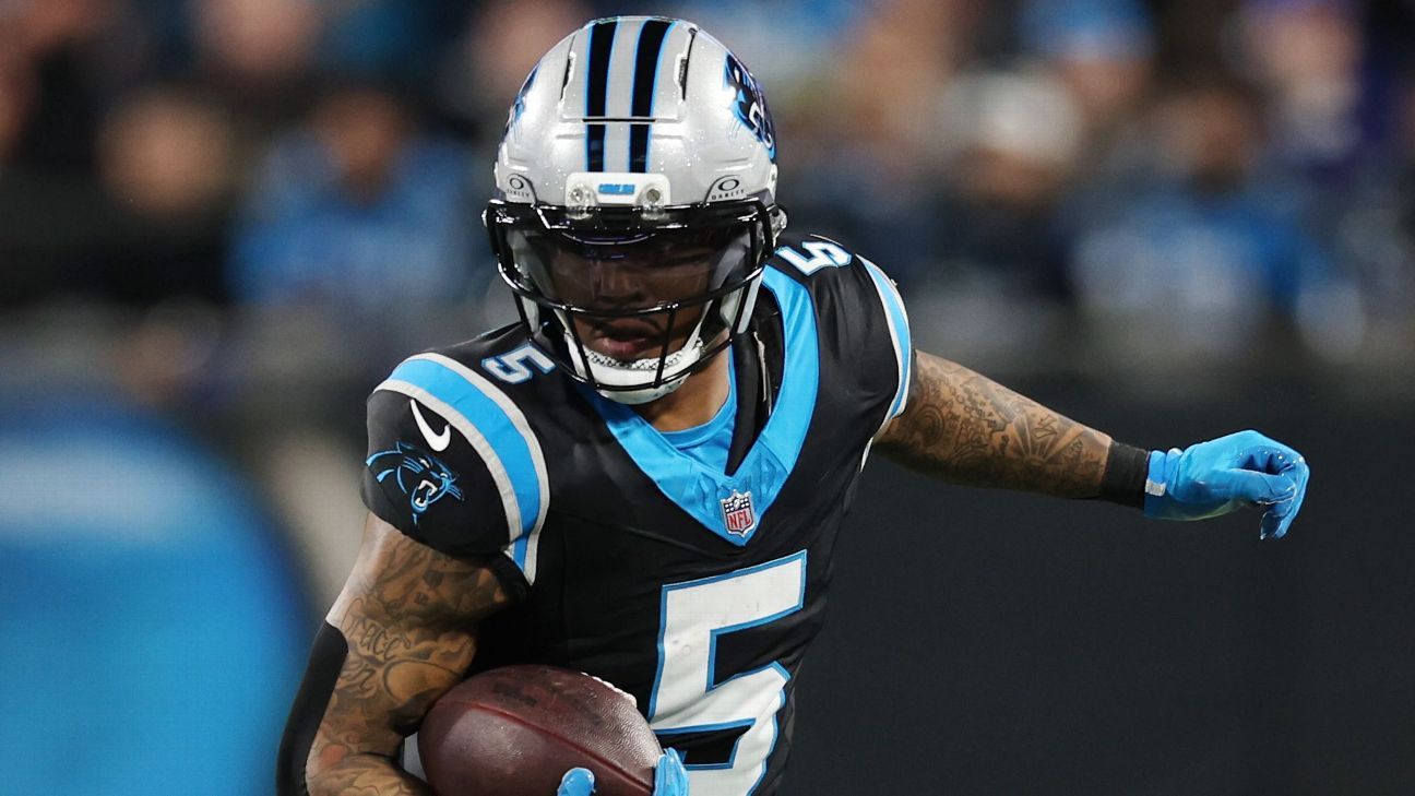 Panthers' Dowdle: Drop in carries to affect free agency call