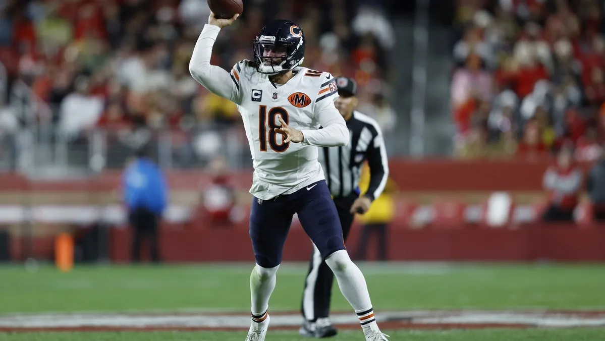 Caleb Williams player props odds, tips and betting trends for Week 1