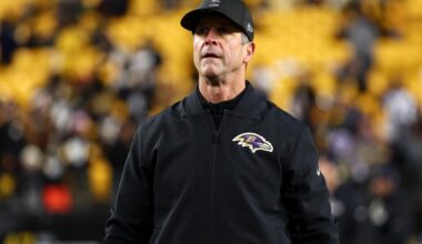 John Harbaugh interviews with Falcons amid Giants pursuit