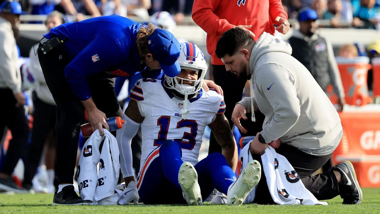 Bills lose Gabe Davis to torn ACL; Jordan Poyer out at Broncos