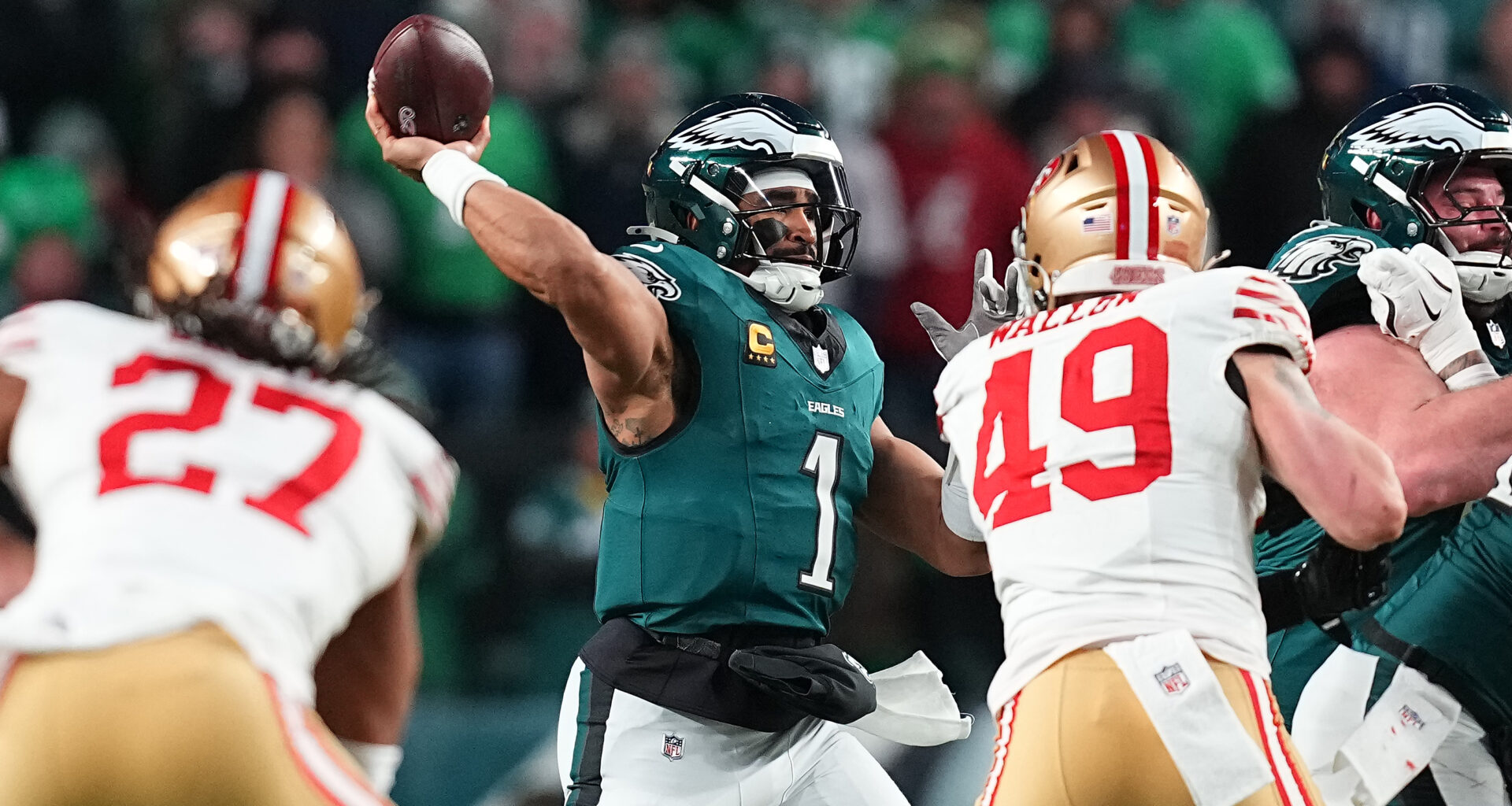 Eagles’ Wild Card Loss to 49ers Still Draws Massive TV Ratings
