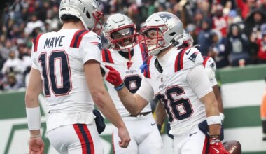 Drake Maye player props odds, tips and betting trends for the NFL Playoffs