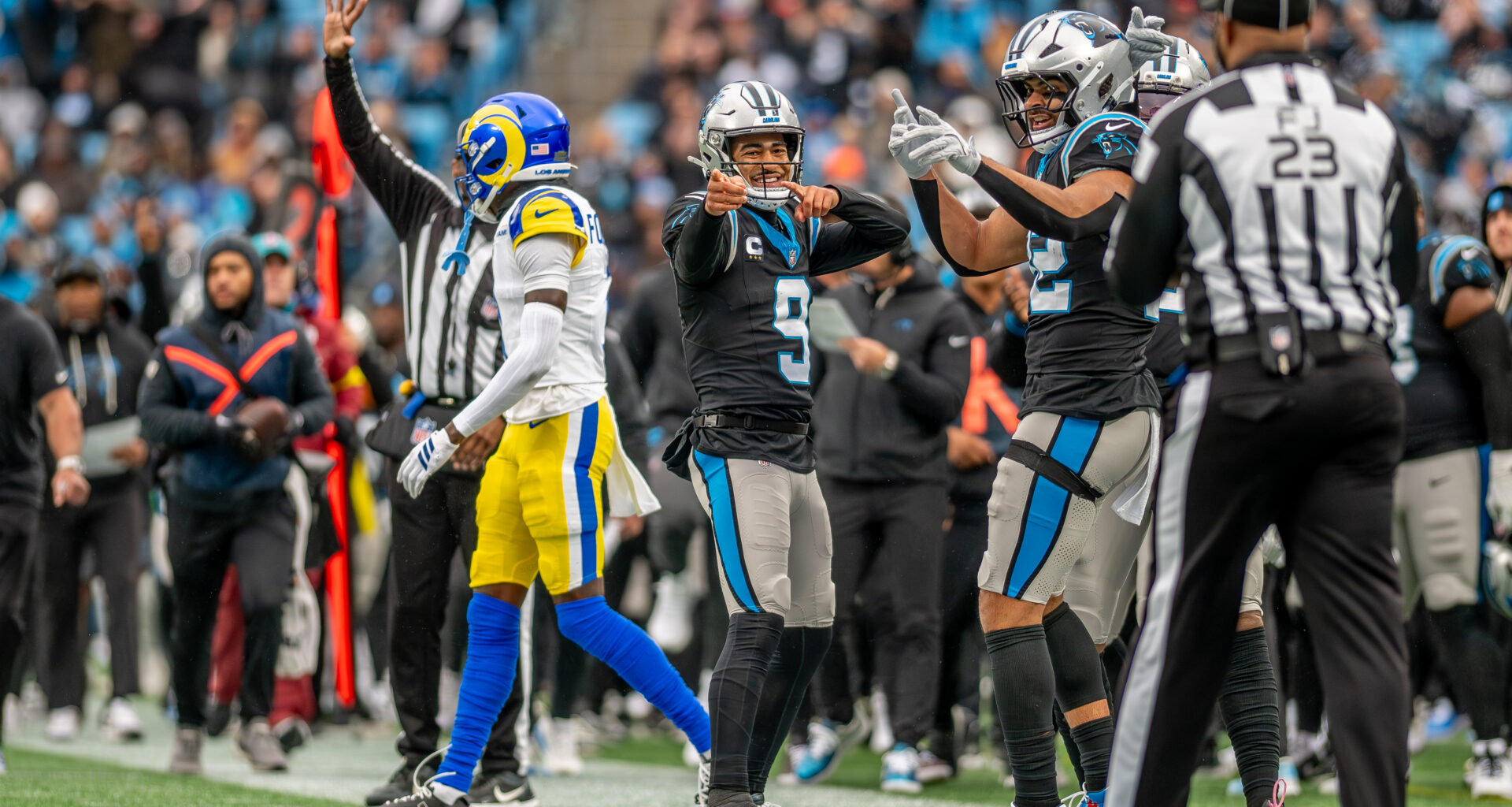 A spark of football relevance arrives in Carolina