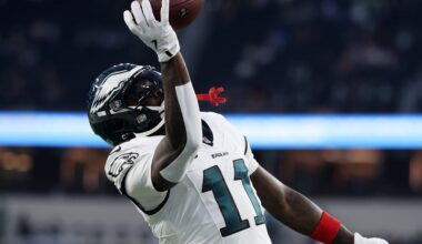 Chargers Called Likely Trade Destination for Eagles WR A.J. Brown
