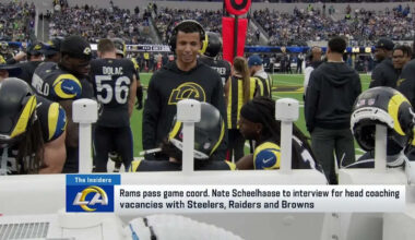 Garafolo: Nate Scheelhaase to interview for head coaching vacancies with Steelers, Browns and Raiders 'NFL GameDay Morning'