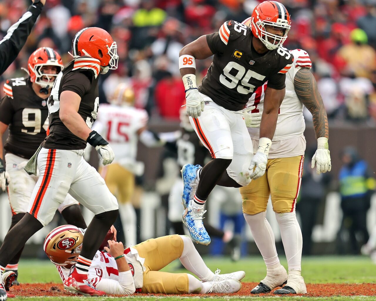 Browns Myles Garrett adds another 2025 honor, this time from PFWA