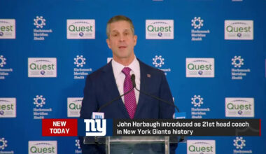 Giants introduce John Harbaugh as new head coach: 'If you love football, you're going to want to be here' 'The Insiders'