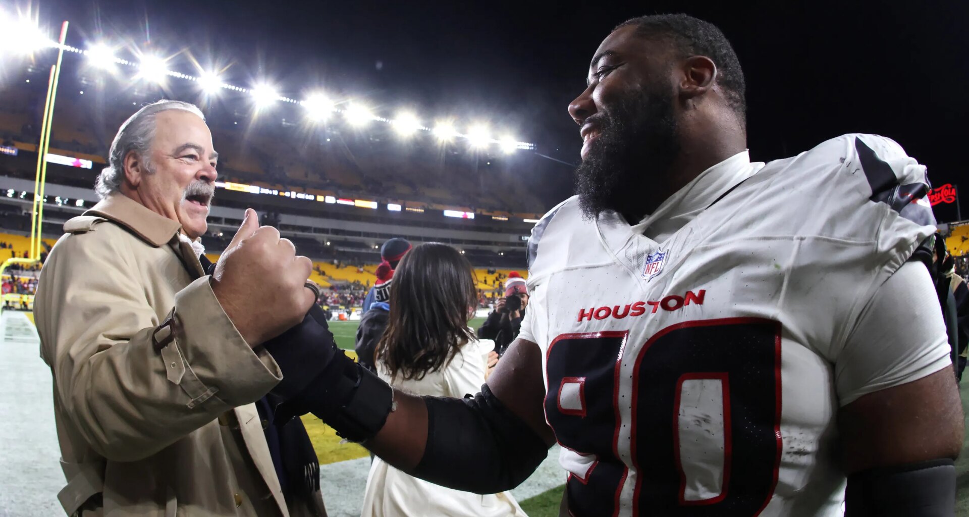 Who are the 20 free agents for the Texans entering the offseason?