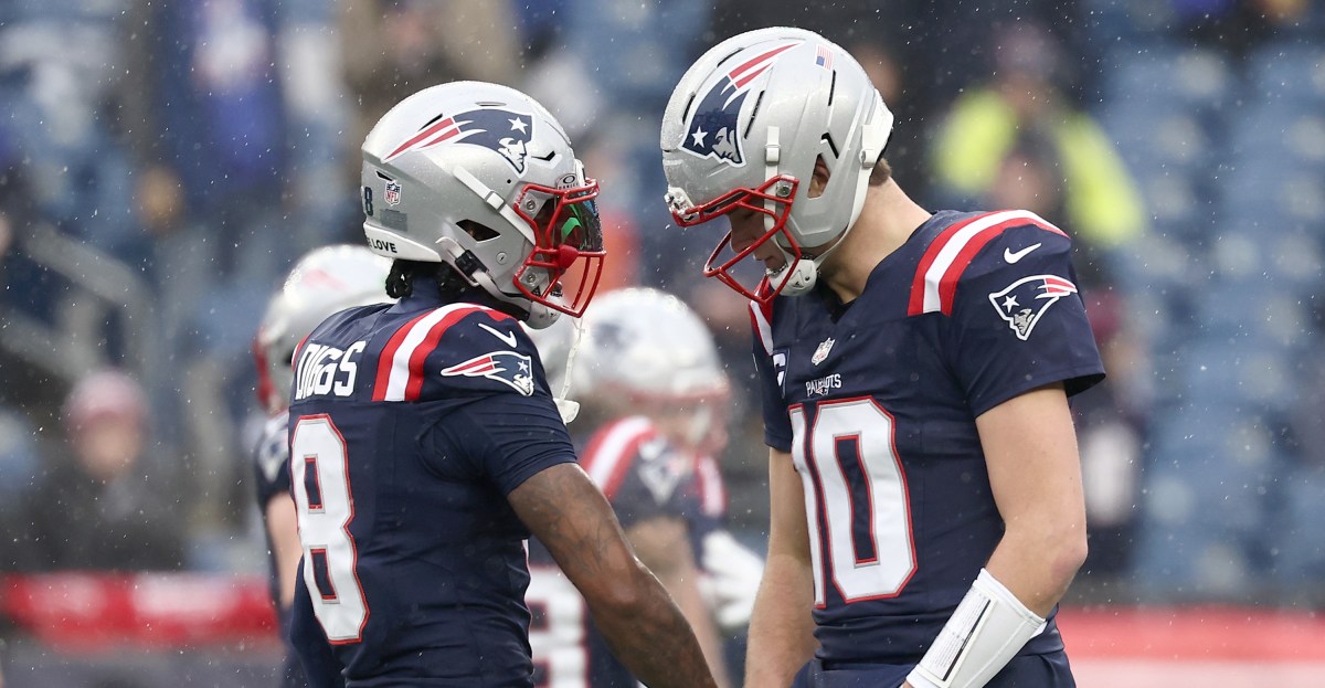 Stefon Diggs has Drake Maye’s back after recent fumble issues