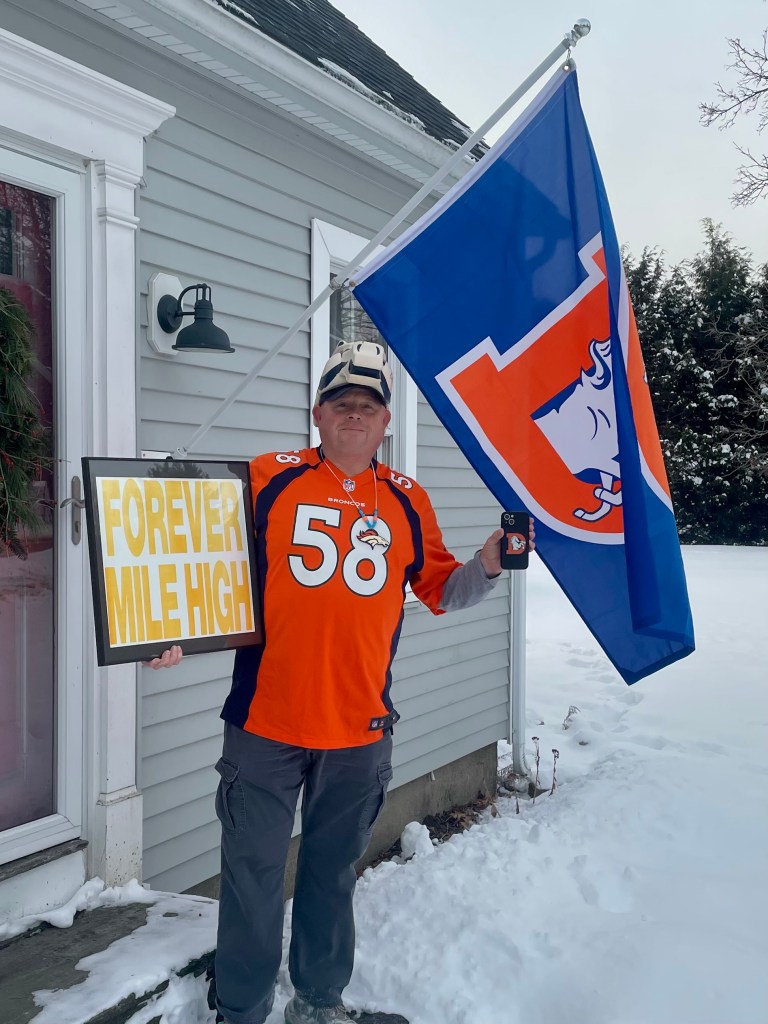 This Mainer goes all in for beloved Denver Broncos