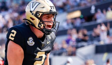 Diego Pavia - CFB Power Rankings, CFB DFS Picks