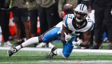 Panthers believe in WR Xavier Legette despite his struggles