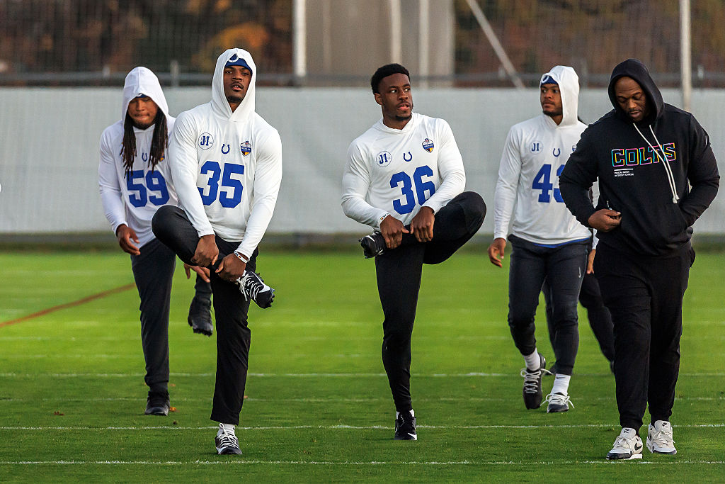 American Football: Training Indianapolis Colts