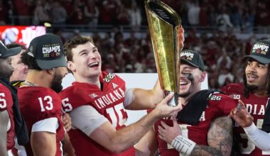 Indiana QB Fernando Mendoza officially declares for the NFL draft and could be the No. 1 pick