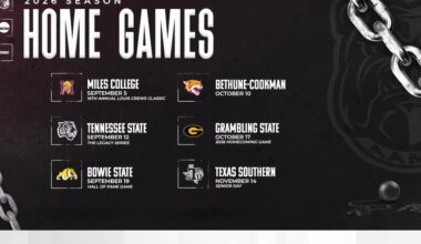 Alabama A&M announces 2026 football schedule