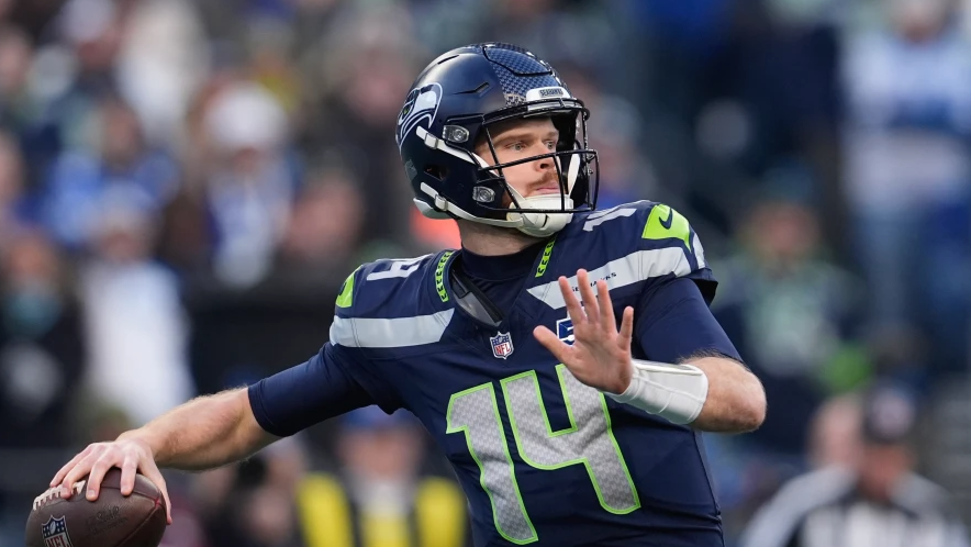 Former Carolina Panthers QB Sam Darnold one win away from a Super Bowl victory