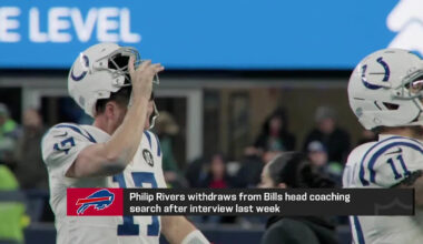 Philip Rivers withdraws from Bills HC search 'The Insiders'