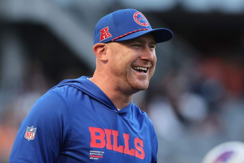 Buffalo Bills head coach Joe Brady