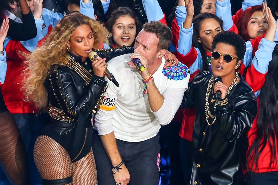 NFL: FEB 07 Super Bowl 50 - Broncos v Panthers - Halftime Show