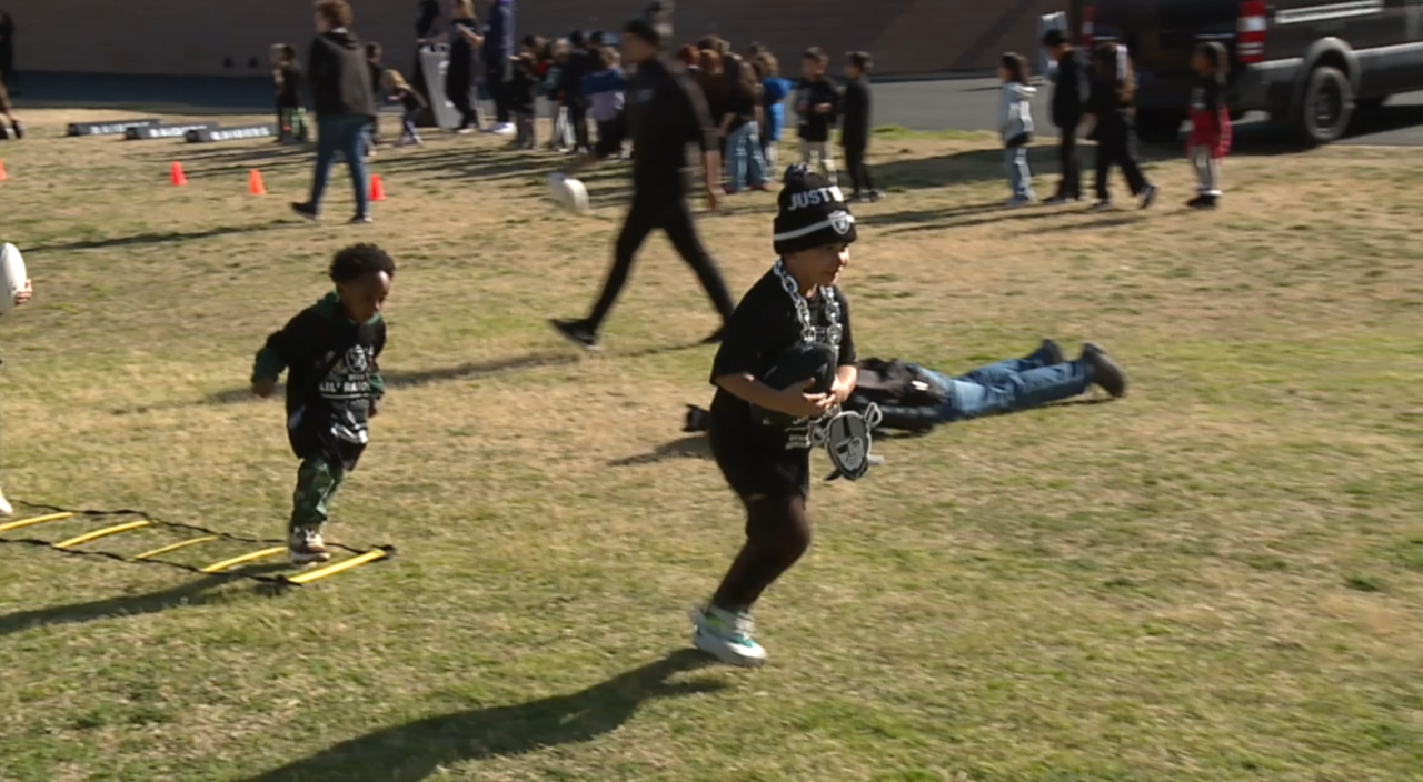 Local students win first-ever "Little Raiders Challenge" 