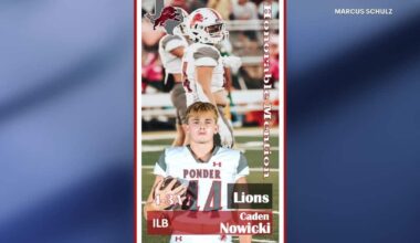 Ponder football player dies following sledding accident