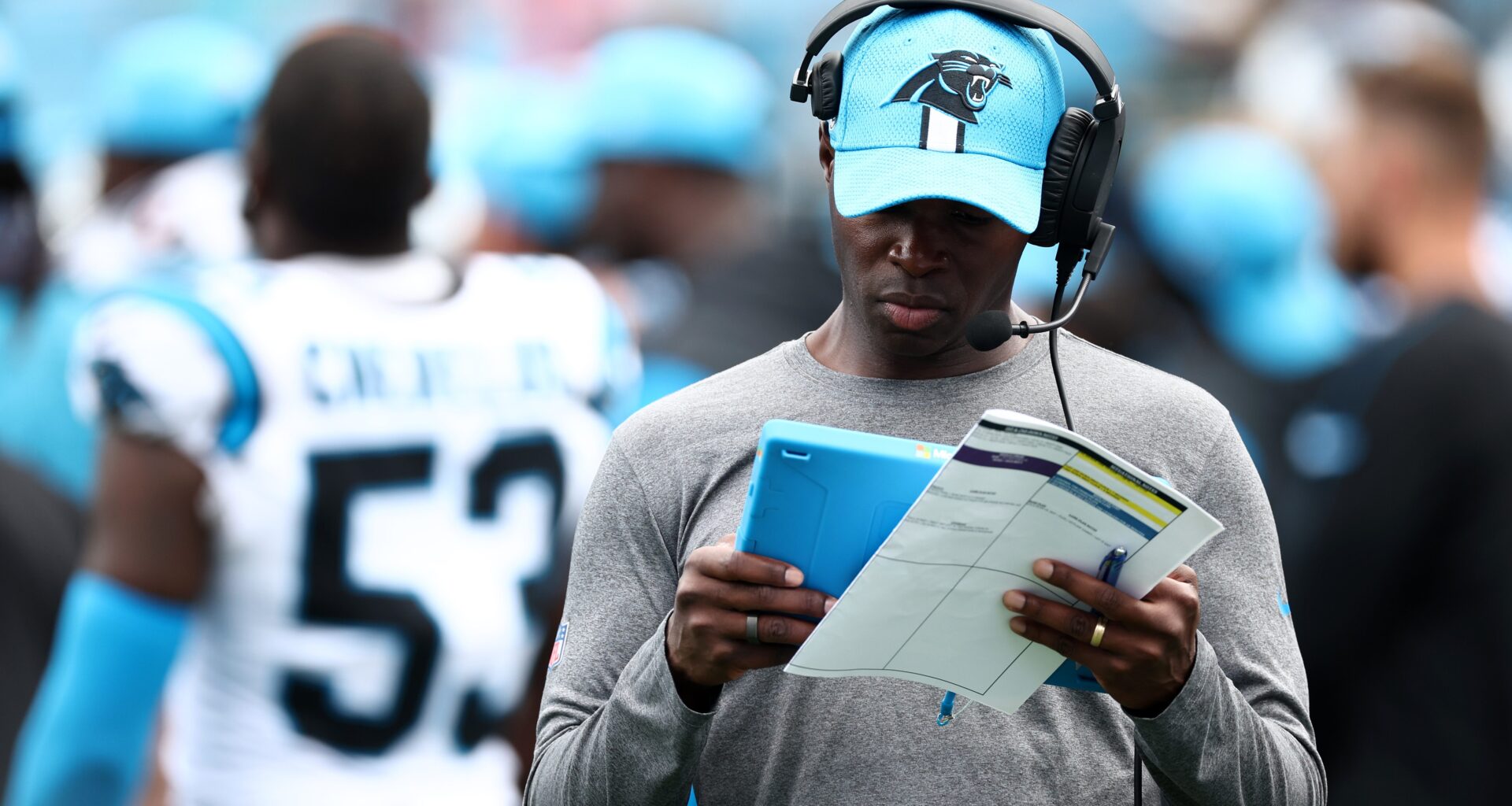 Panthers DC Still in the Mix For HC Job