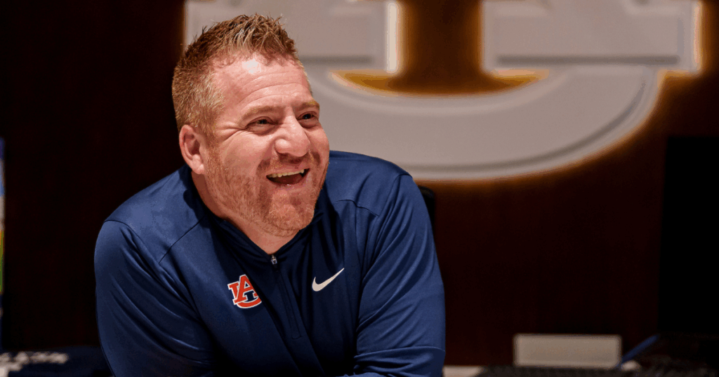 Alex Golesh (Photo by Auburn Athletics)