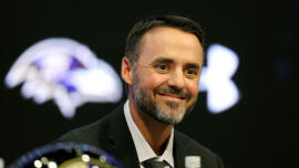 Ravens introduce Jesse Minter: What we learned about new Baltimore coach's plans for Lamar Jackson, more