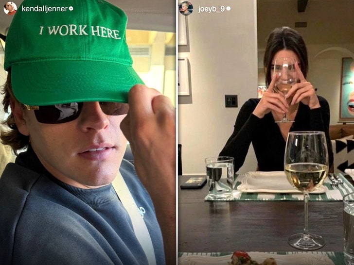 joe burrow kendall jenner main insta