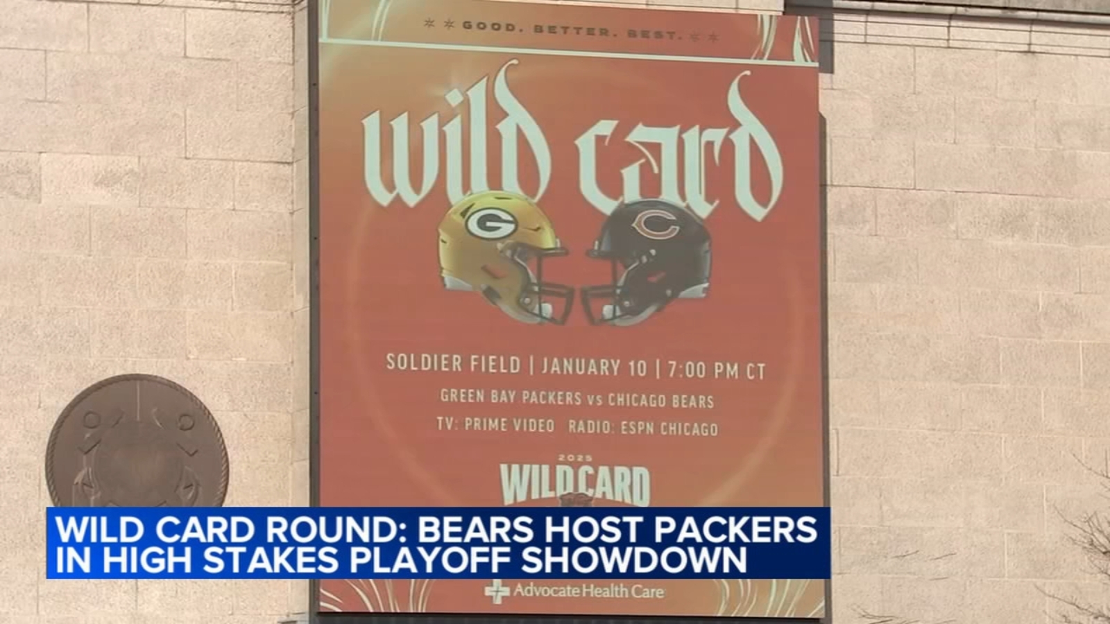 Chicago Bears fans buzzing ahead of playoff matchup with Green Bay Packers at Soldier Field