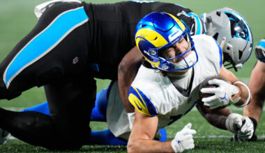 Carolina Panthers score | Rams beat Panthers, advance to next round of playoffs