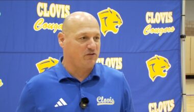 Cougar alum Brandon Nagle introduced as new Clovis High football head coach