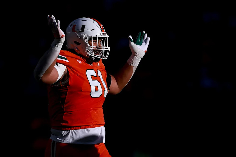 12. Houston Texans - Francis Mauigoa, OT, Miami (Fla.)