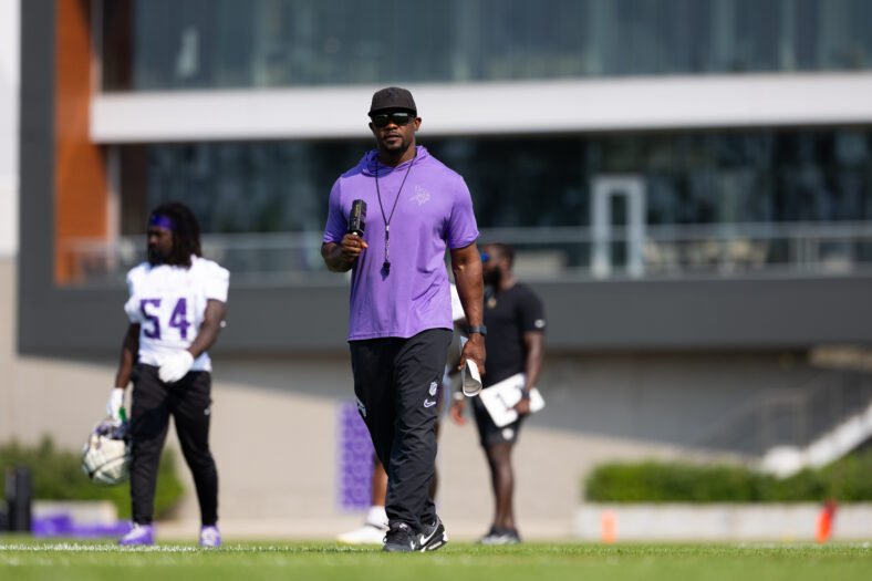 Brian Flores - Minnesota Vikings defensive coordinator