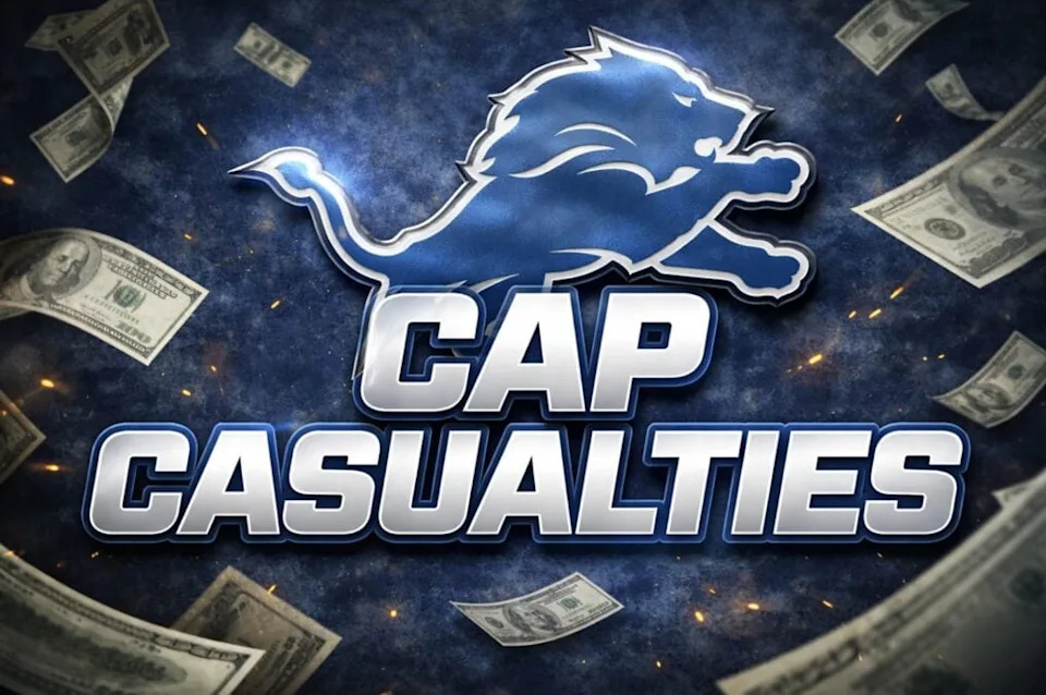 Detroit Lions cap casualties