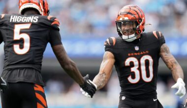 Tee Higgins and Chase Brown talk Dan Pitcher and Bengals’ Offensive Line