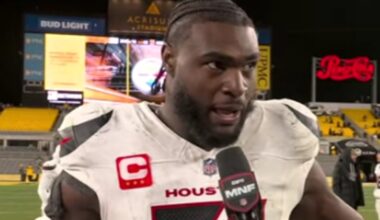 Texans' Will Anderson cites Scripture after playoff victory