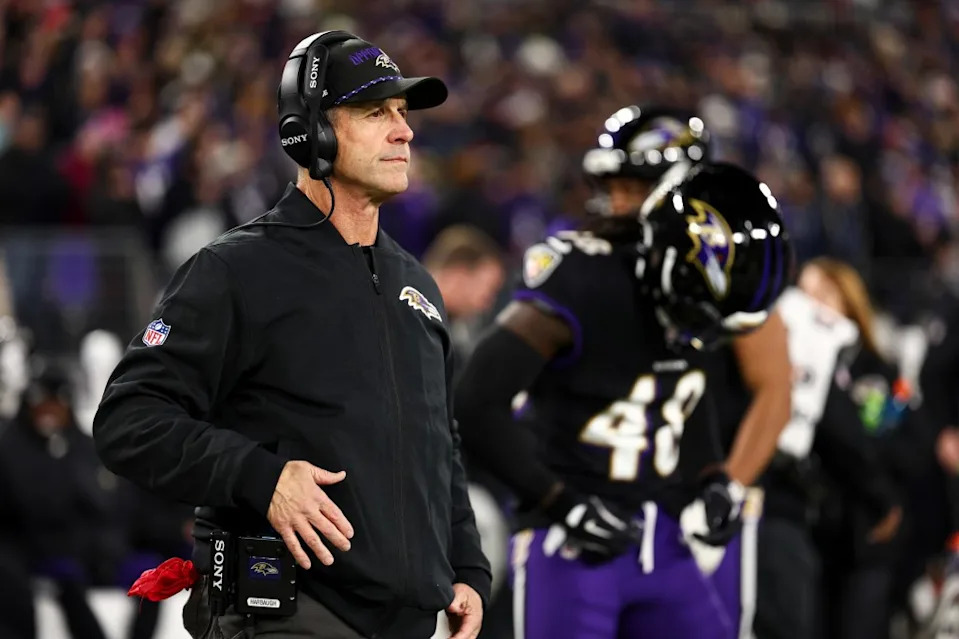 John Harbaugh was fired from the Ravens after they failed to make the playoffs this season. Getty Images