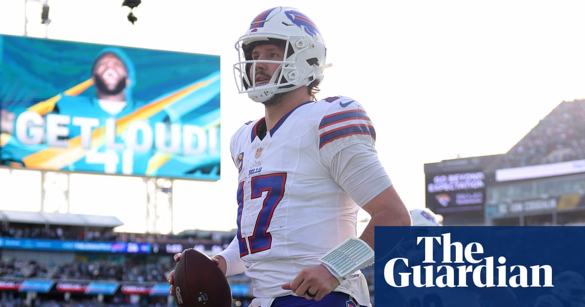 Bloodied but unbowed Josh Allen leads Bills to thrilling playoff win over Jaguars | NFL