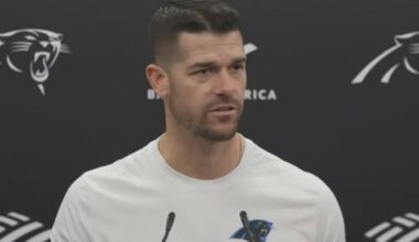 Panthers head coach Dave Canales discusses preps for Wild Card game vs. Rams :: WRALSportsFan.com