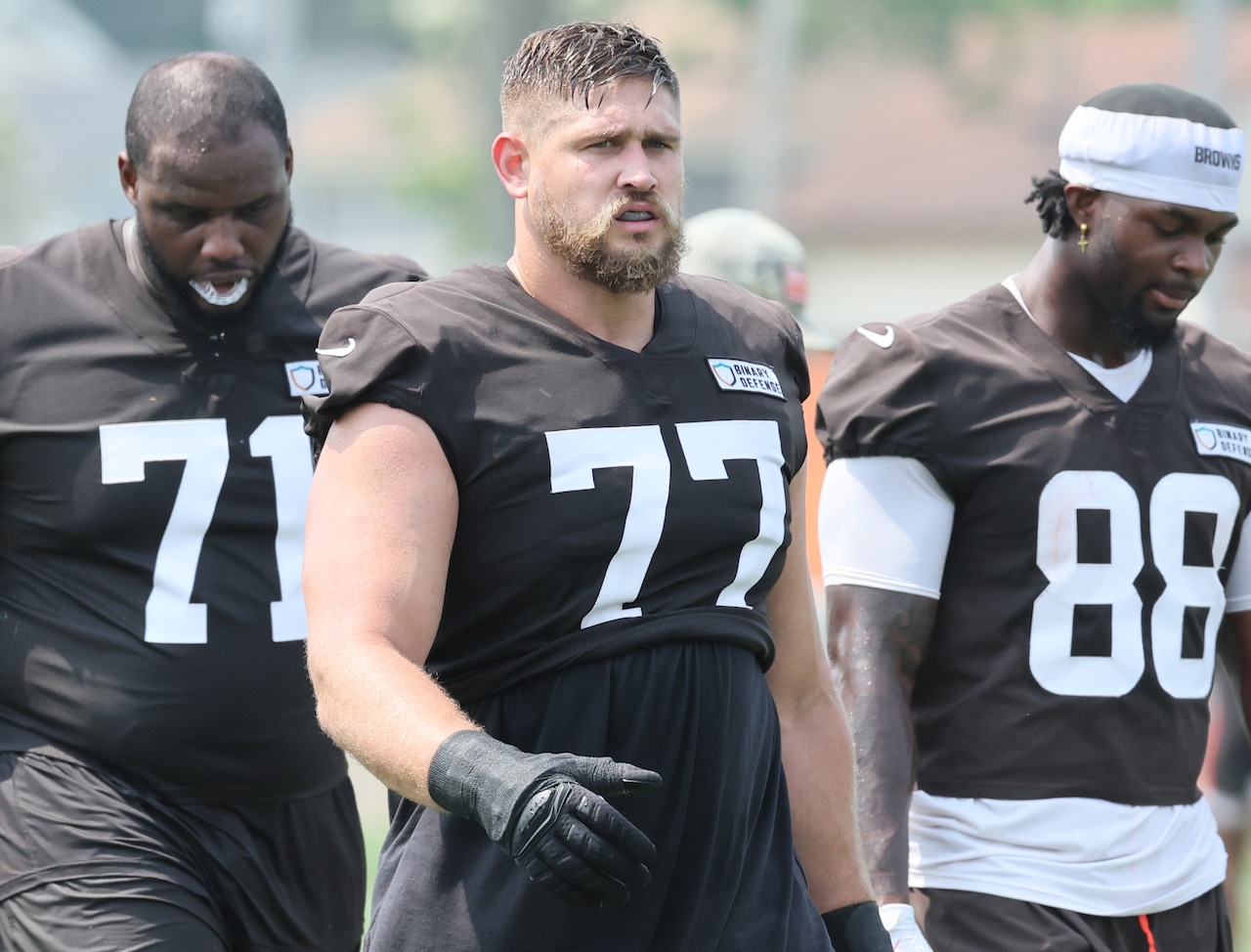 The end of an era: Browns’ ‘Pancake King’ Wyatt Teller faces uncertain future after IR designation