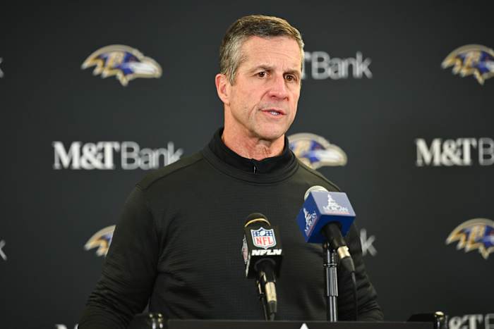 Falcons interview John Harbaugh and Mike McDaniel as they continue search to replace Raheem Morris